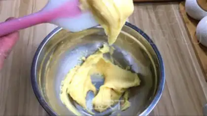Make Tea cream puffs step 21