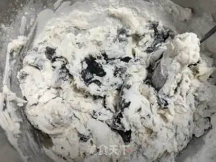Make Black sesame pine step 1