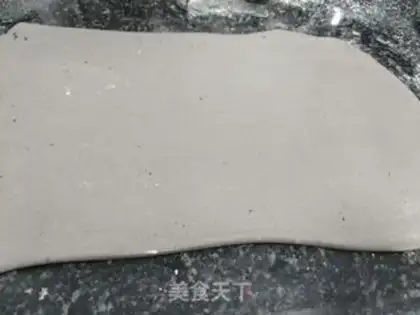 Make Black sesame pine step 3