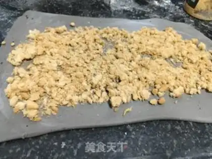 Make Black sesame pine step 4