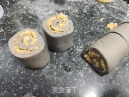 Make Black sesame pine step 6