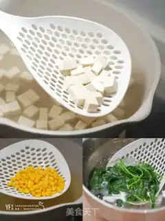 Make Spanish olive tofu tofu salad step 2