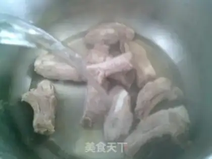 Make ♪ The oil triangle will burn the ribs ♪ step 5