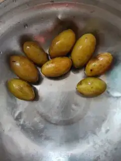Make Green olive meat step 0