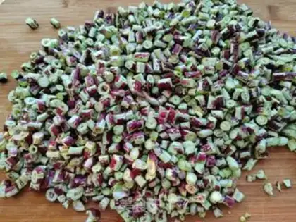 Make Pickled beans step 1