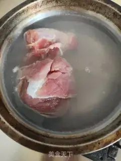 Make Green olive meat step 2