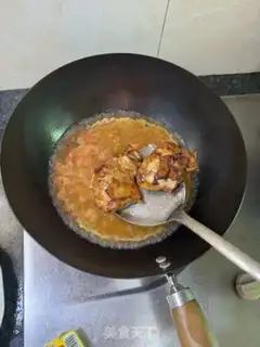 Make Tomato curry chickens and twilight noodles step 9