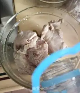Make Green olive meat step 5