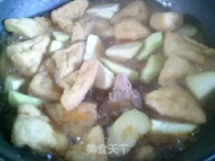 Make Tomato curry chickens and twilight noodles step 11