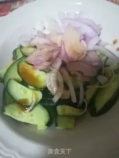 Make Cold cucumber step 1