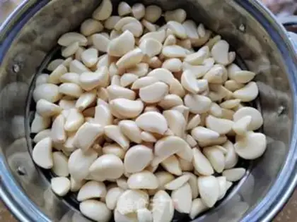 Make Garlic sauce step 0