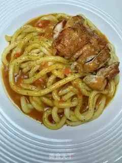 Make Tomato curry chickens and twilight noodles step 14