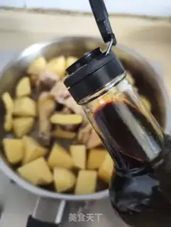 Make Potato chicken step 4