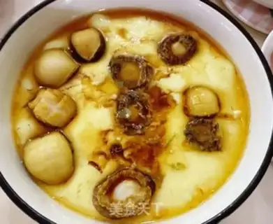 Make Abalone steamed eggs step 3