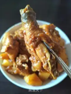 Make Potato chicken step 7