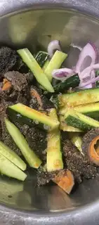 Make cucumber ginseng step 2