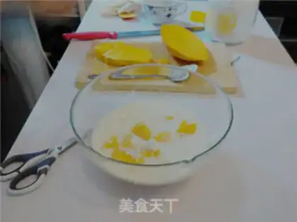 Make Mango snowstick step 1