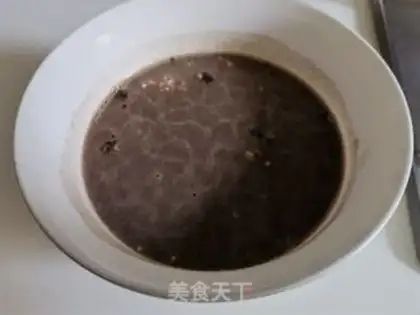 Make Coco blueberry oatmeal bowl step 1
