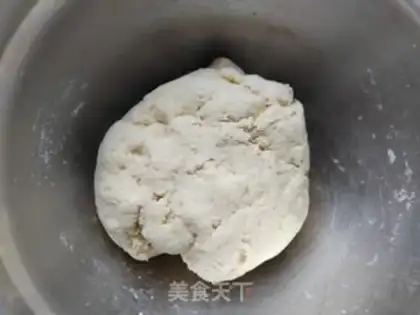 Make Potato sausage cheese bag step 2