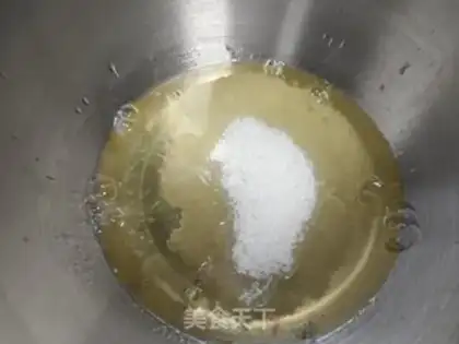 Make The pine fragrance cake step 5