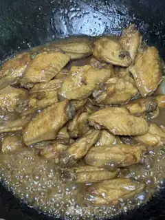 Make Yellow chicken wings step 11