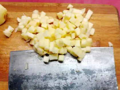 Make Apple Cinnamon step 1