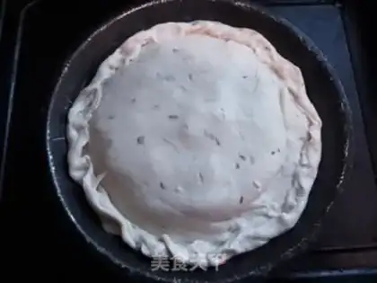 Make Hand-held banana pizza step 3