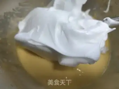 Make The pine fragrance cake step 7