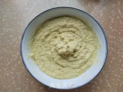 Make Fresh corn juice rice cake step 4