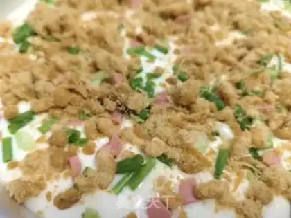 Make The pine fragrance cake step 9