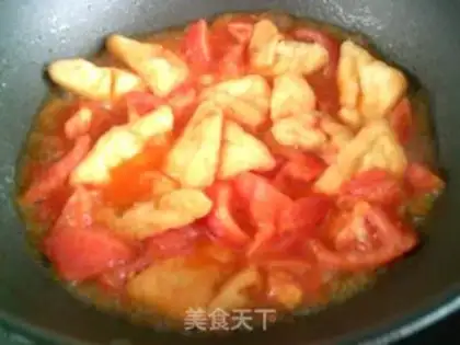Make Tomato oil triangle step 8