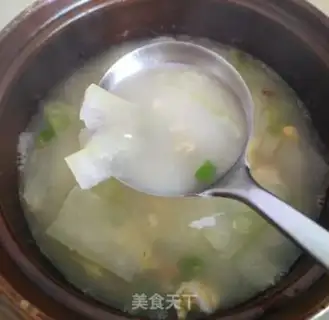Make Pork egg soup step 5