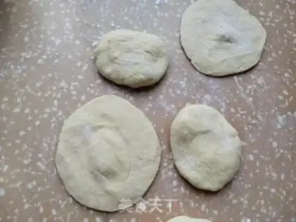 Make Potato sausage cheese bag step 10