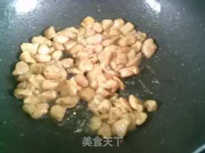 Make Chicken chest fried cucumber step 10