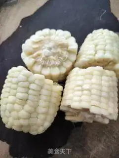 Make ♪ Scrambled corn ♪ step 2