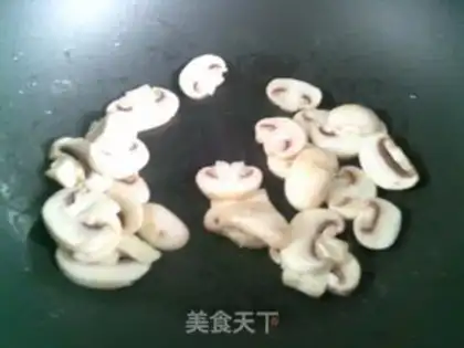 Make Mushroom fried watermelon peel step 4
