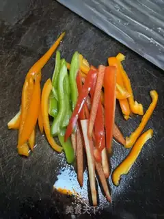 Make Black pepper willow pasta step 7
