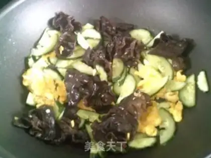 Make Black-mucked cucumber step 5
