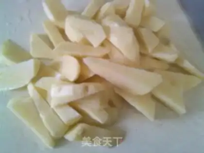 Make With the soy potato oil triangle step 2