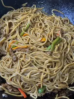 Make Black pepper willow pasta step 12