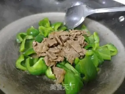 Make Pepper beef step 7