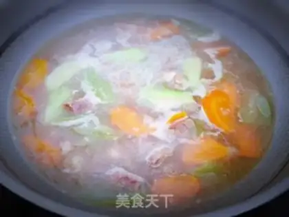 Make Smelt beef soup step 6