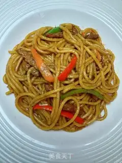 Make Black pepper willow pasta step 14