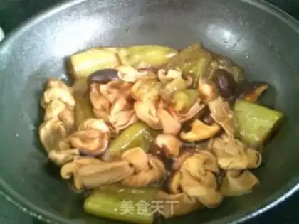 Make Scrambled peppers of mushrooms step 9