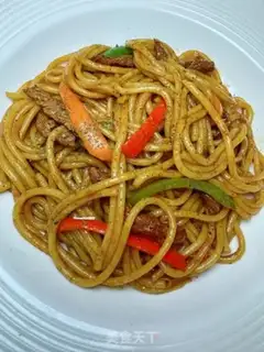 Make Black pepper willow pasta step 15