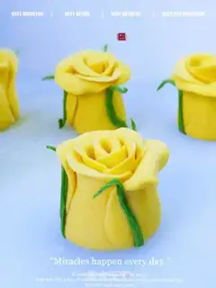 Make Roses and bouquets step 6