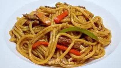 Make Black pepper willow pasta step 17