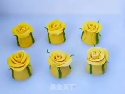 Make Roses and bouquets step 7