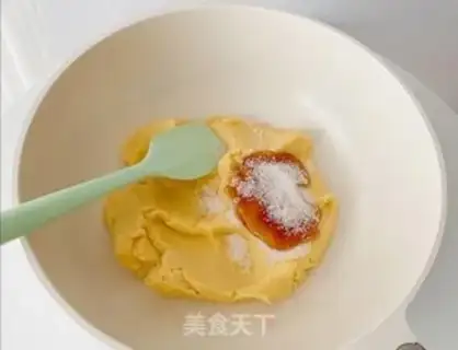 Make Green bean cake step 10