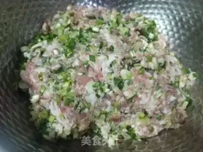 Make A radish dumpling step 7